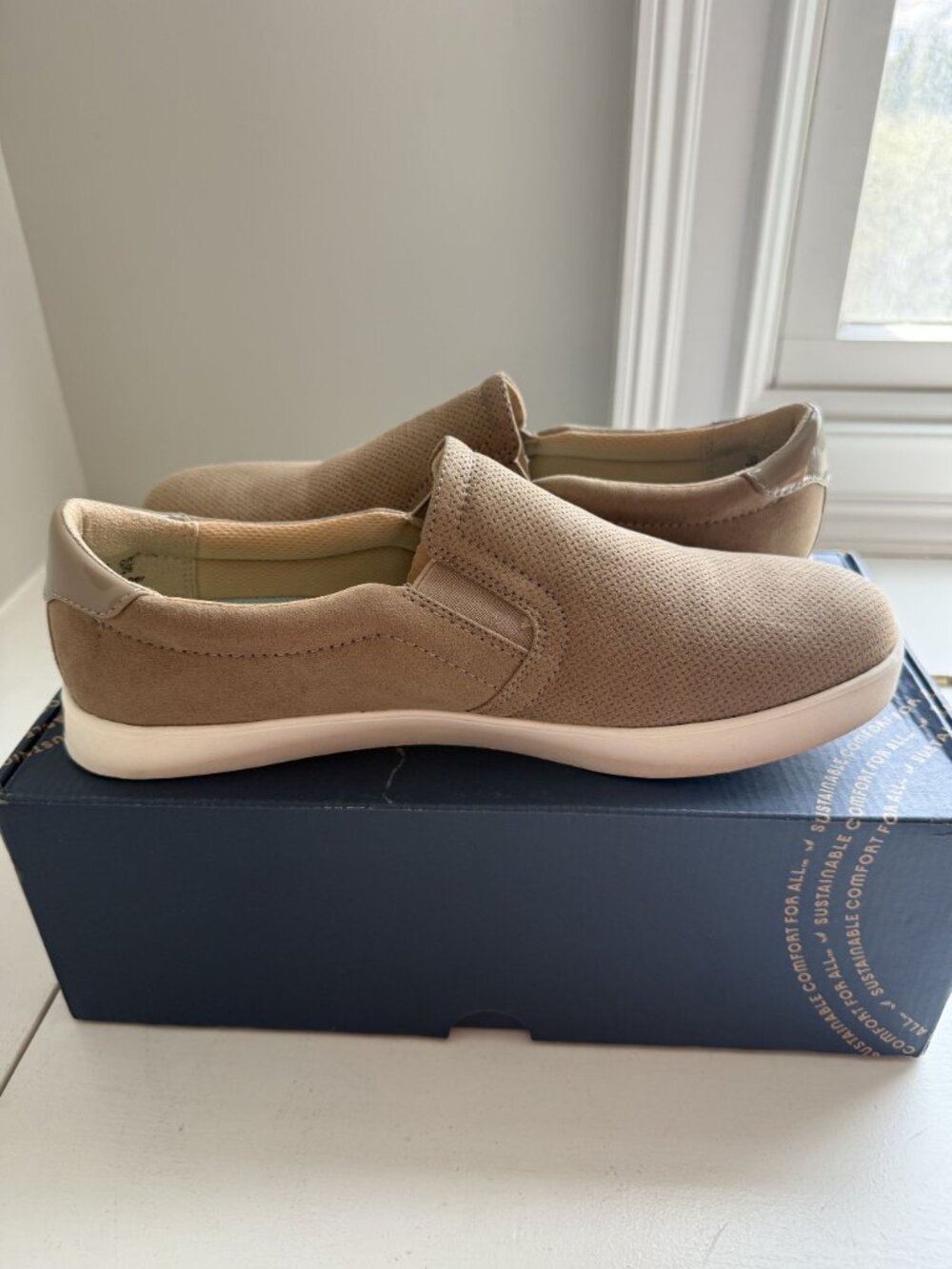 NWB Dr. Scholl's Madison Cloud Slip On Sneaker Brown Women's Size US 10 $80 [jb] - Picture 16 of 16